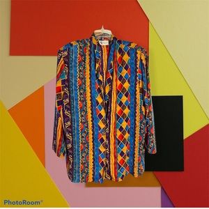 Cute colorful jacket. Vintage 80’s
